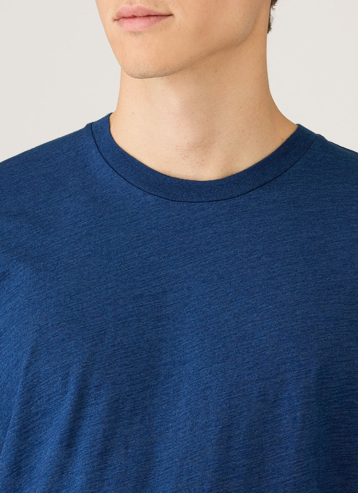 Men's Riviera Midweight T-shirt in Real Indigo