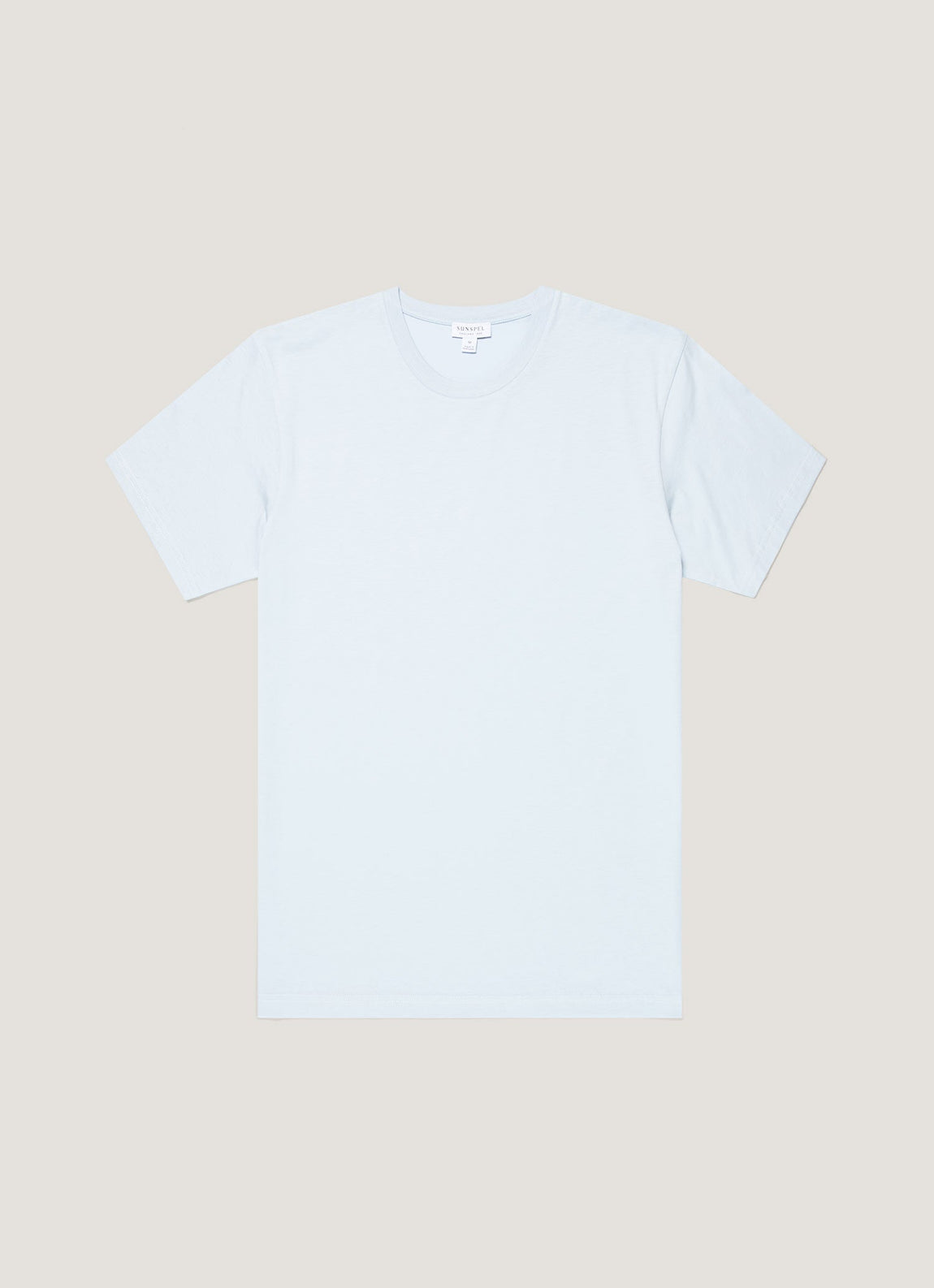 Men's Riviera Midweight T-shirt in Pastel Blue
