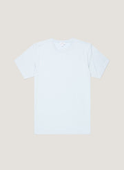 Men's Riviera Midweight T-shirt in Pastel Blue