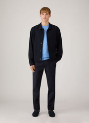 Men's Riviera Midweight T-shirt in Azure Blue