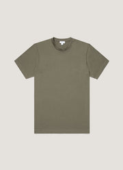 Men's Riviera Midweight T-shirt in Khaki