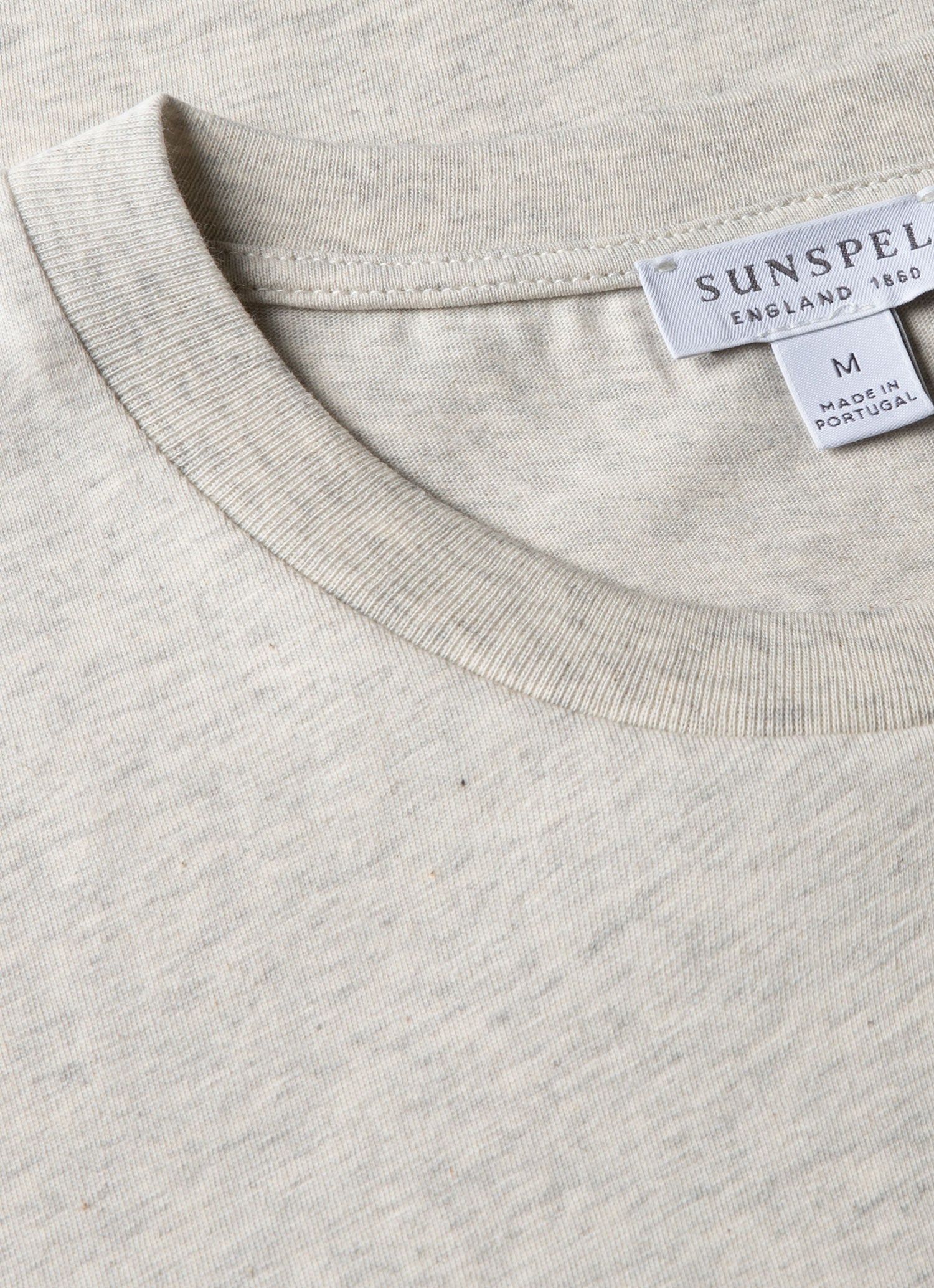 Men's Riviera Midweight T-shirt in Archive White Melange