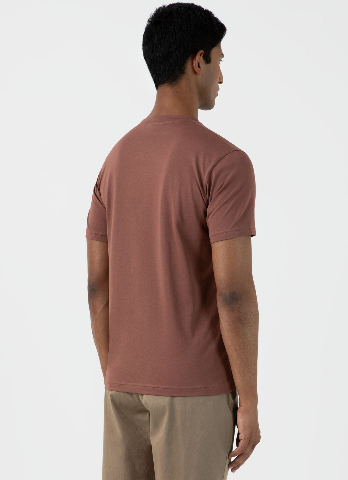 Men's Riviera Midweight T‑shirt in Brown