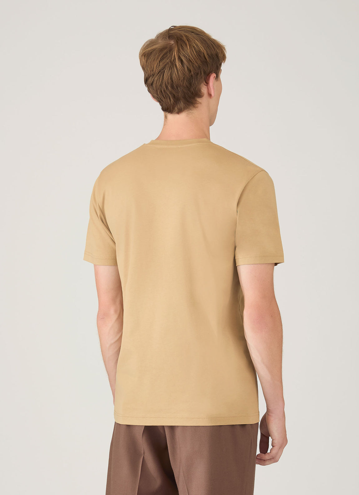 Men's Riviera Midweight T-shirt in Tan
