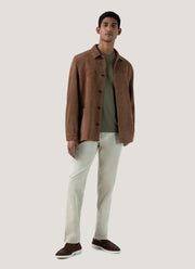 Men's Riviera Midweight T‑shirt in Khaki
