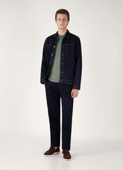 Men's Riviera Midweight T-shirt in Dusk Green