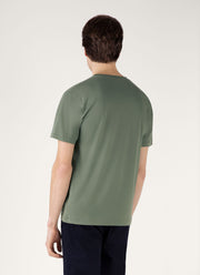 Men's Riviera Midweight T-shirt in Dusk Green