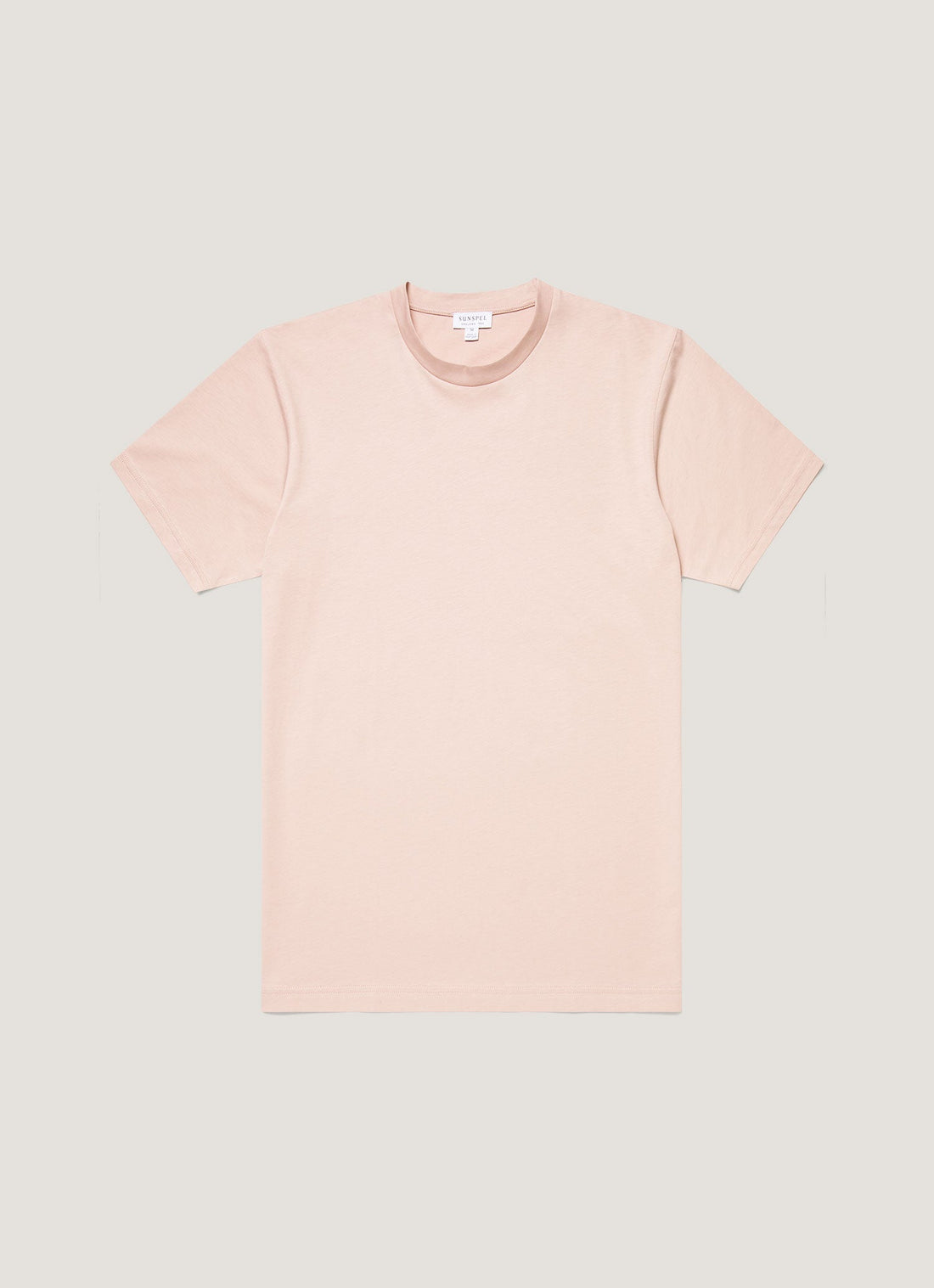 Men's Riviera Midweight T‑shirt in Pale Pink