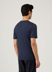 Men's Sea Island Cotton T-shirt in Navy