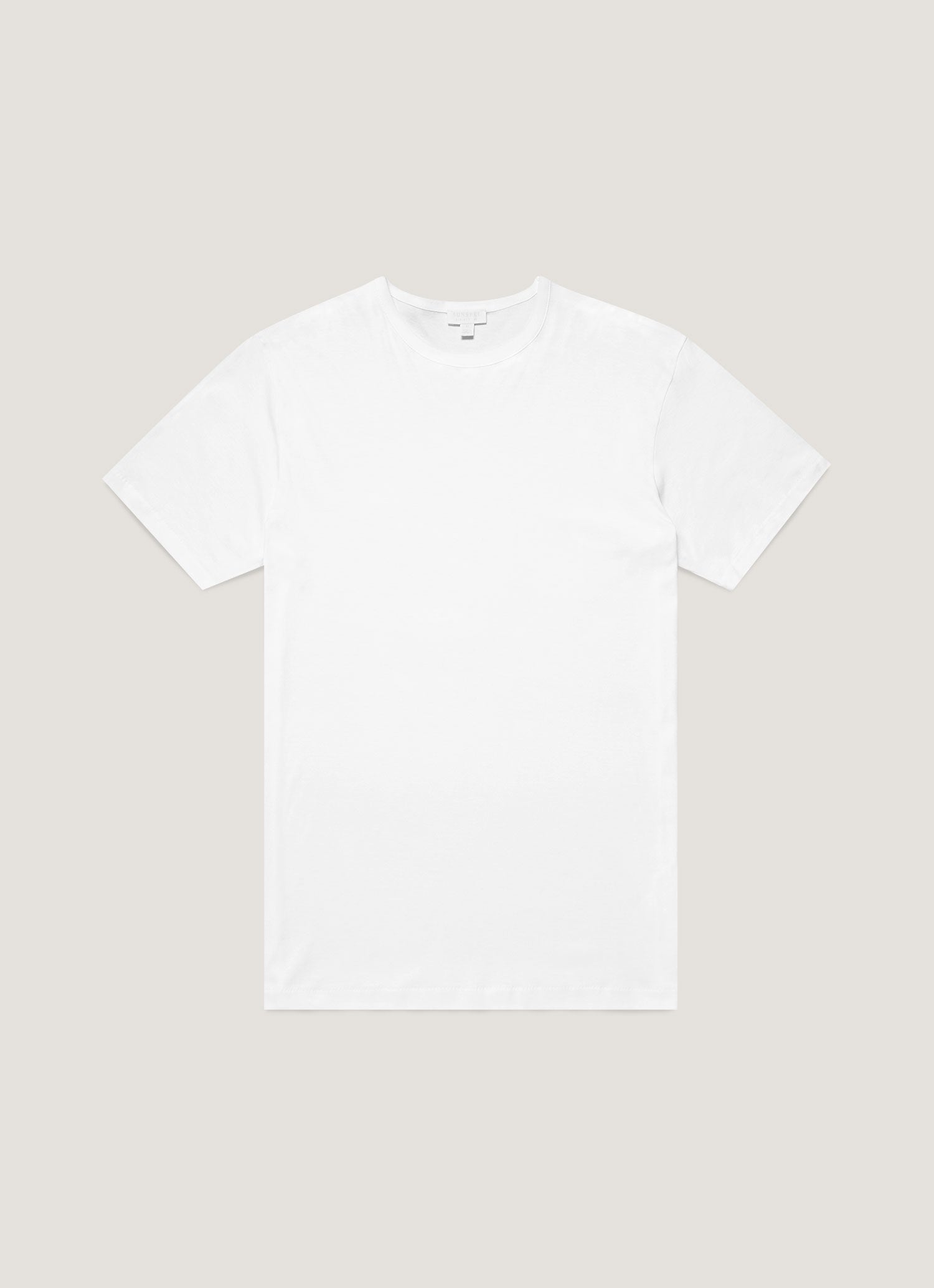 Men's Sea Island Cotton T-shirt in White