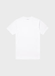 Men's Mock Neck T-shirt in White