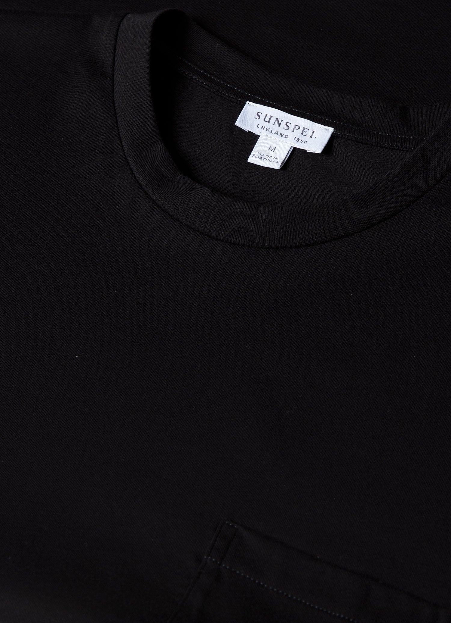 Men's Riviera Pocket T-shirt in Black