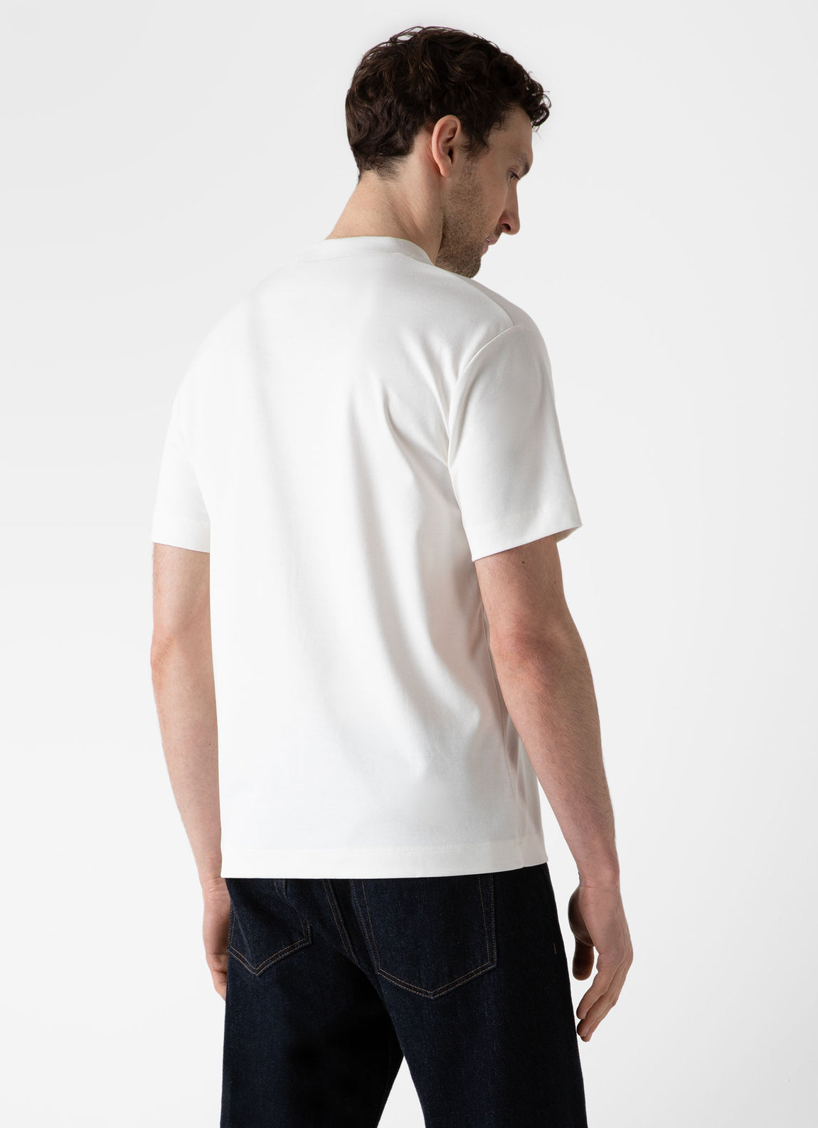 Men's Relaxed Fit Heavyweight T-shirt in Off-White