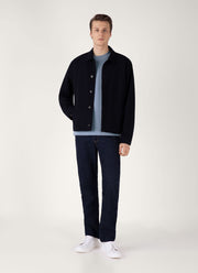 Men's Relaxed Fit Heavyweight T-shirt in Vintage Blue