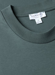 Men's Relaxed Fit Heavyweight T-shirt in Dark Petrol