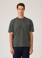 Men's Relaxed Fit Heavyweight T-shirt in Slate Green