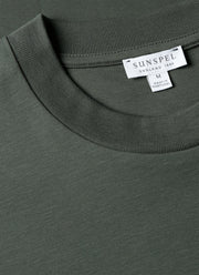 Men's Relaxed Fit Heavyweight T-shirt in Slate Green