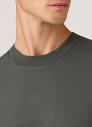 Men's Relaxed Fit Heavyweight T-shirt in Slate Green