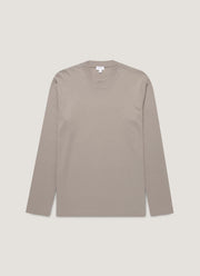 Men's Long Sleeve Heavyweight T-shirt in Iron Grey