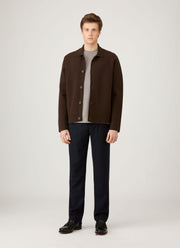 Men's Long Sleeve Heavyweight T-shirt in Iron Grey