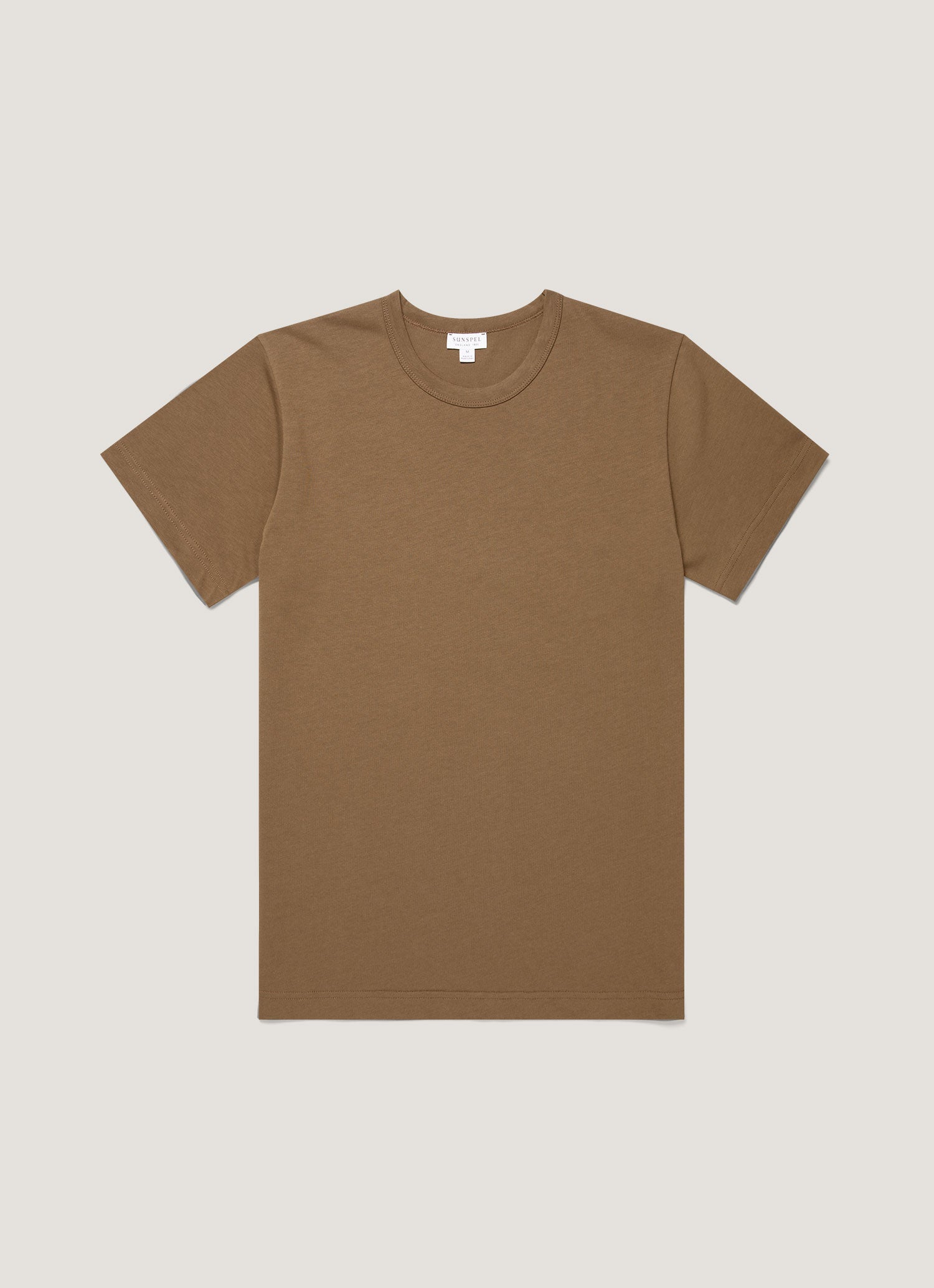 Men's Heavyweight Classic T-shirt in Dark Cedar | Sunspel