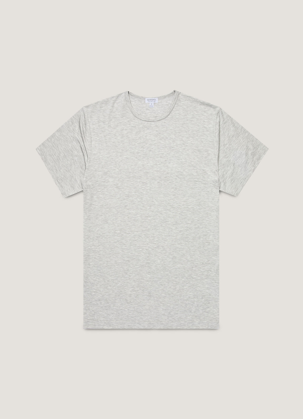 Men's Tencel™ T-shirt in Grey Melange