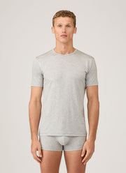 Men's Tencel™ T-shirt in Grey Melange