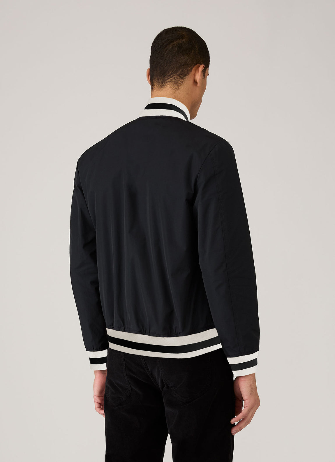 Men's Sunspel x Paul Weller Monkey Jacket in Midnight Navy