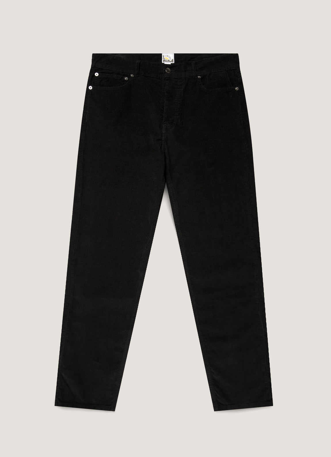 Men's Sunspel x Paul Weller Corduroy Trouser in Black