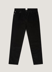 Men's Sunspel x Paul Weller Corduroy Trouser in Black