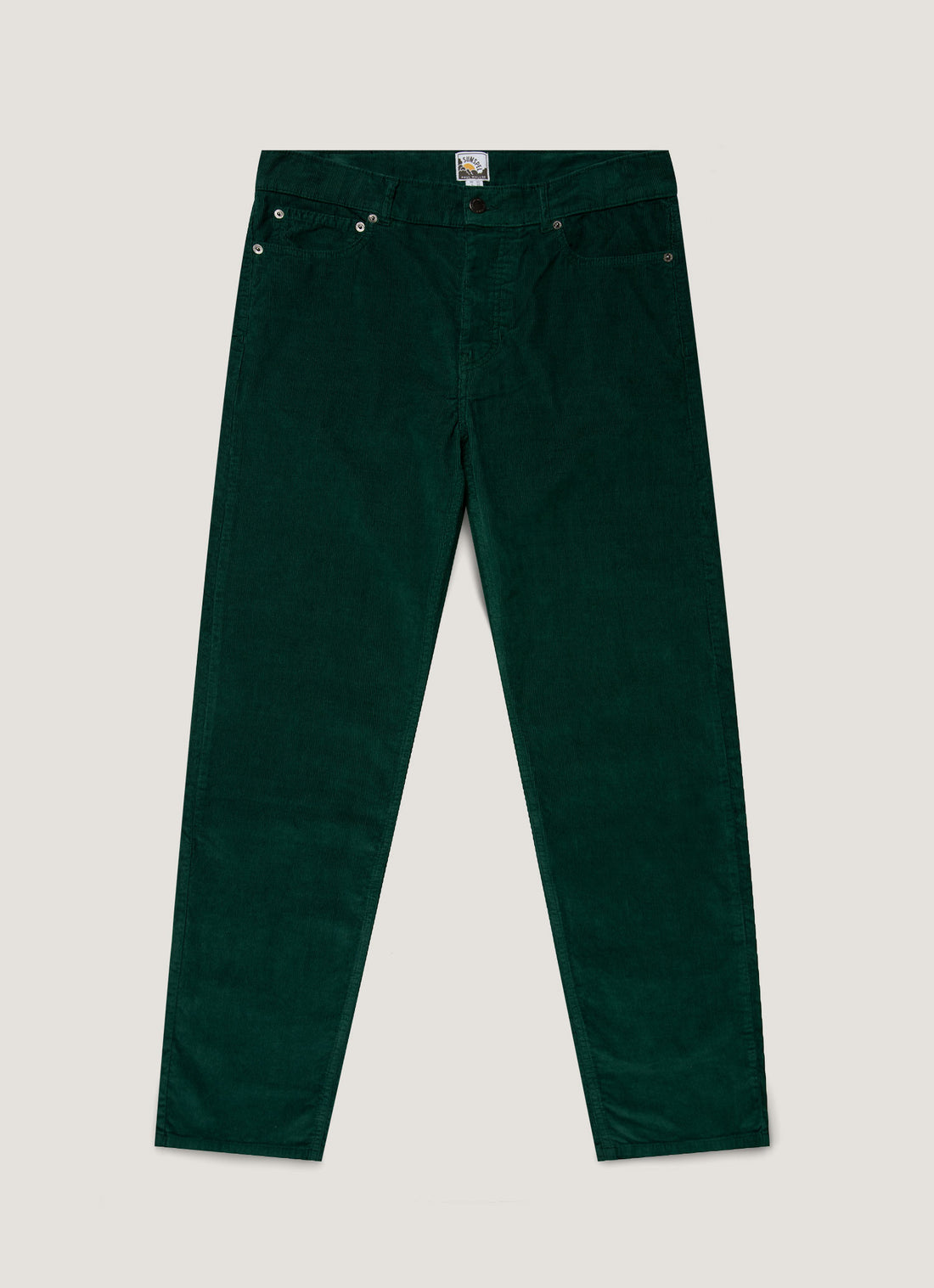 Men's Sunspel x Paul Weller Corduroy Trouser in Forest
