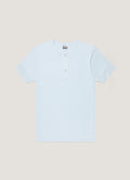 Men's Sunspel x Paul Weller Henley in Ice Blue