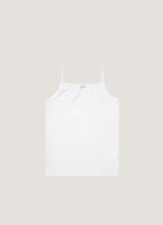 Women's Cotton Cami in White