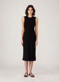 Women's Viscose Dress in Black