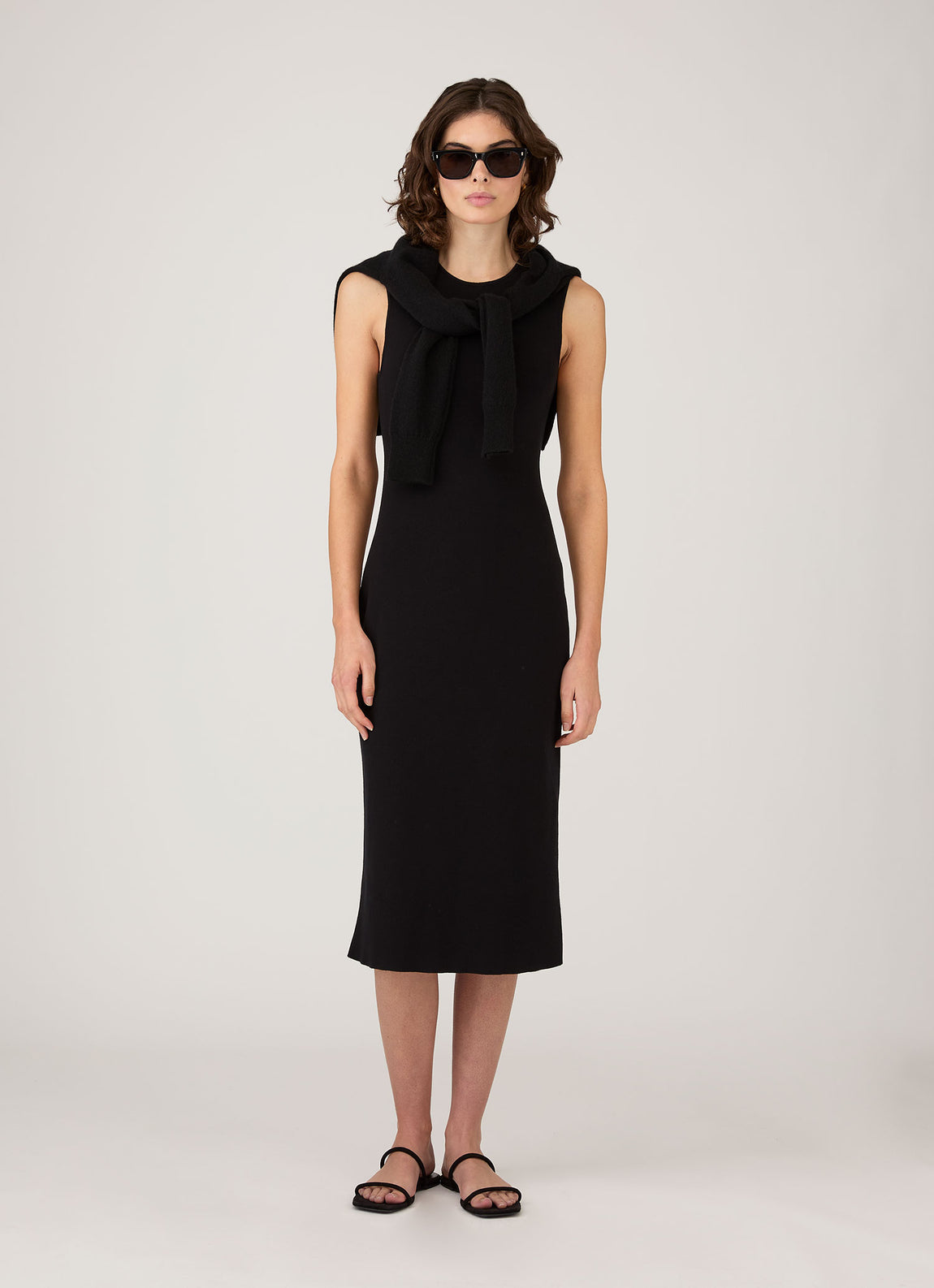 Women's Viscose Dress in Black
