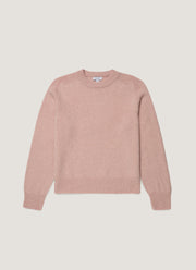 Women's Lambswool Jumper in Cherry Blossom