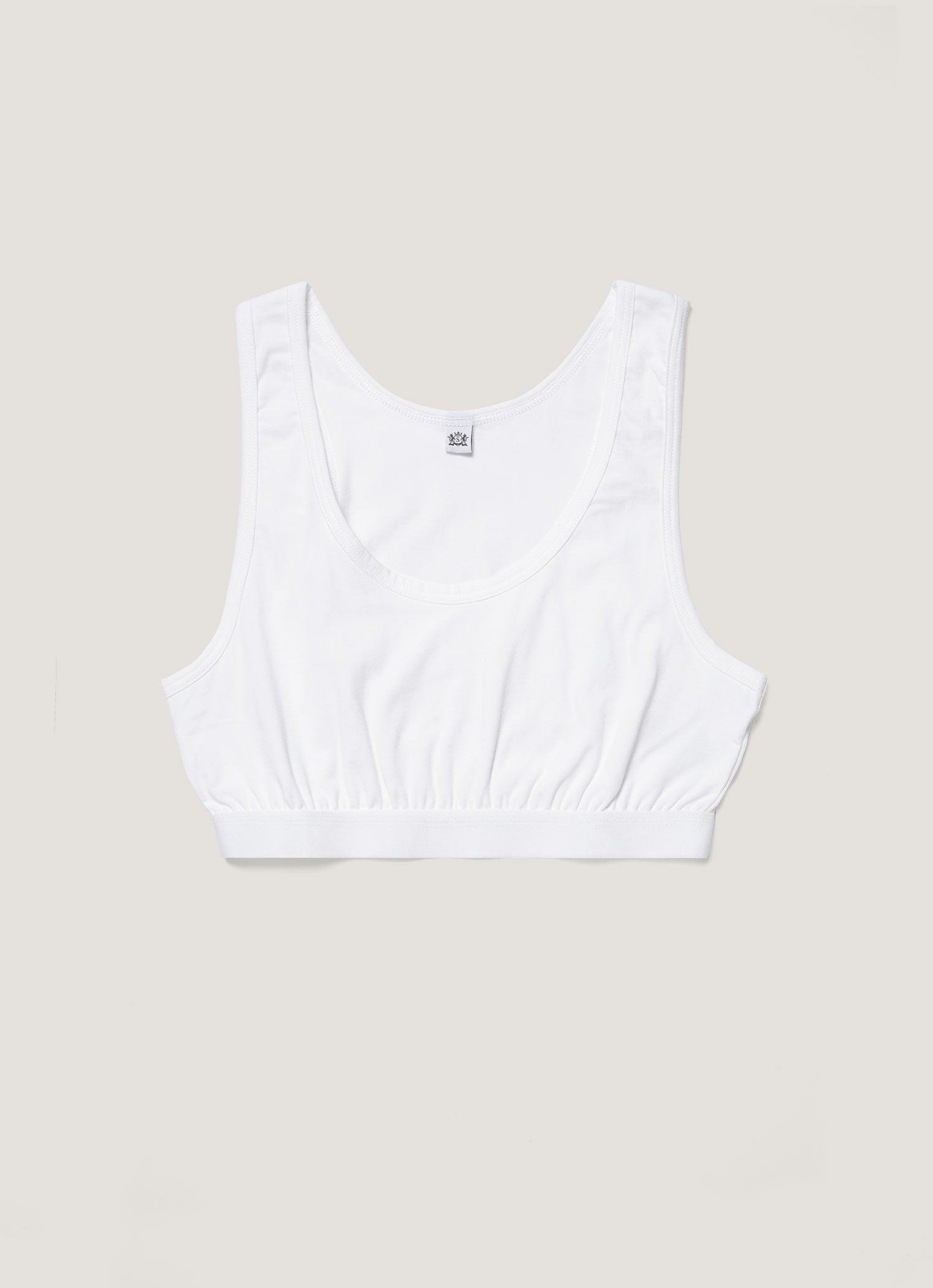 Women's Crop Top in White
