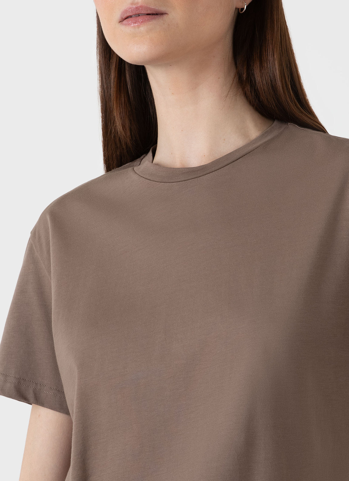 Women's Boy Fit T-shirt in Cedar