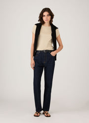 Women's Ribbed T-shirt in Hazelwood