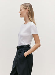 Women's Sea Island Cotton T-shirt in White