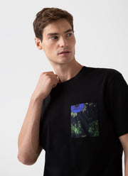 Men's Charlotte Gosch Pocket T-shirt in Sea Moss