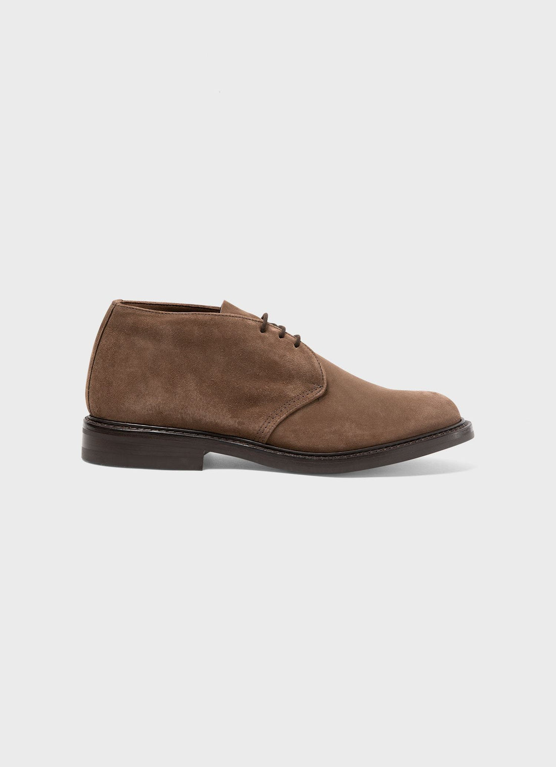 Men's Suede Ankle Boot in Light Brown