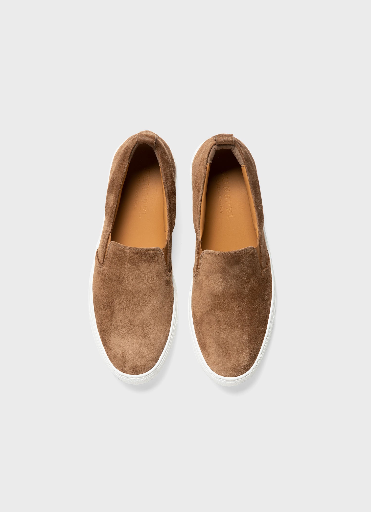 Suede Slip on Trainer