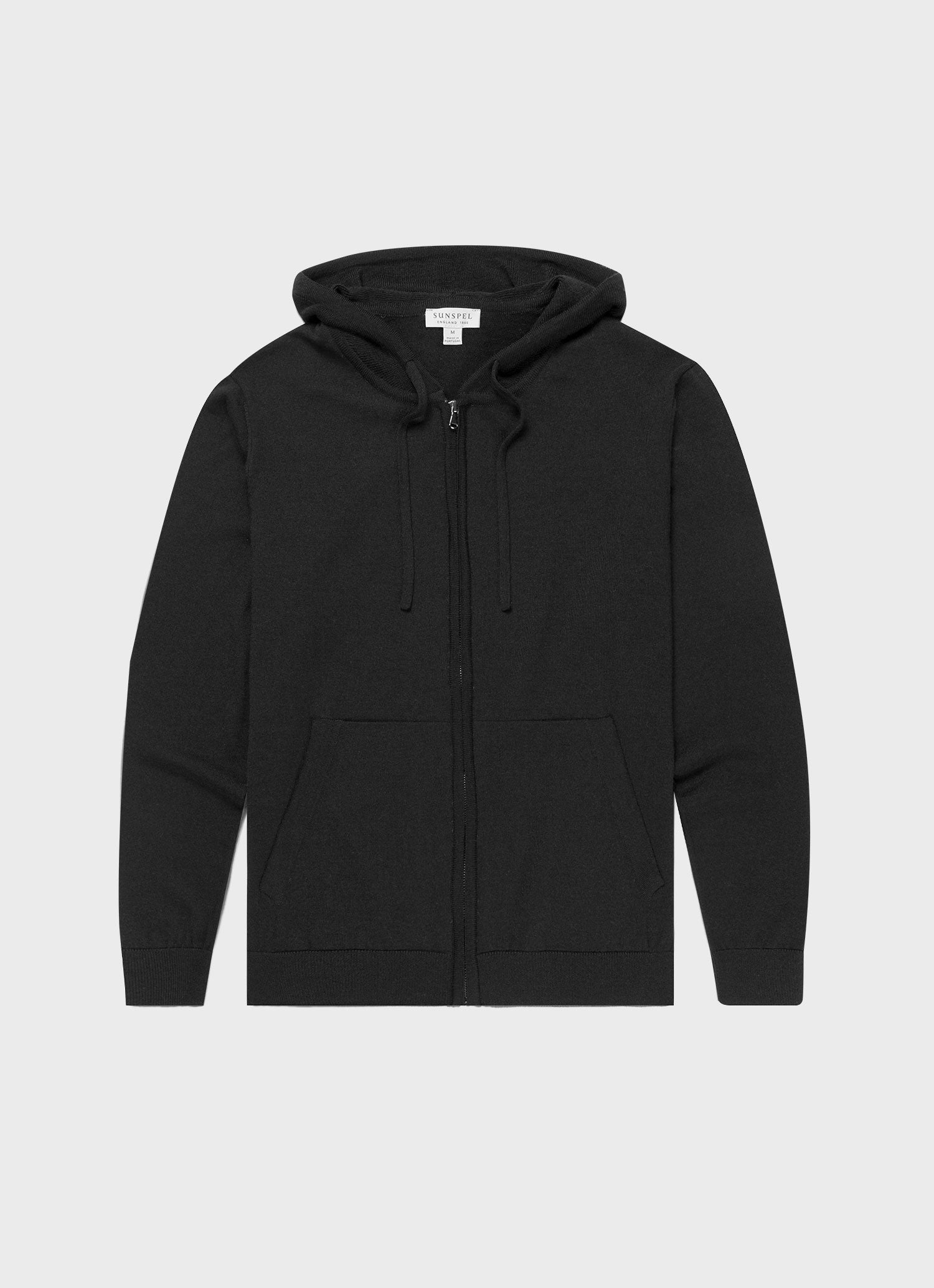 Merino hoodie zip deals