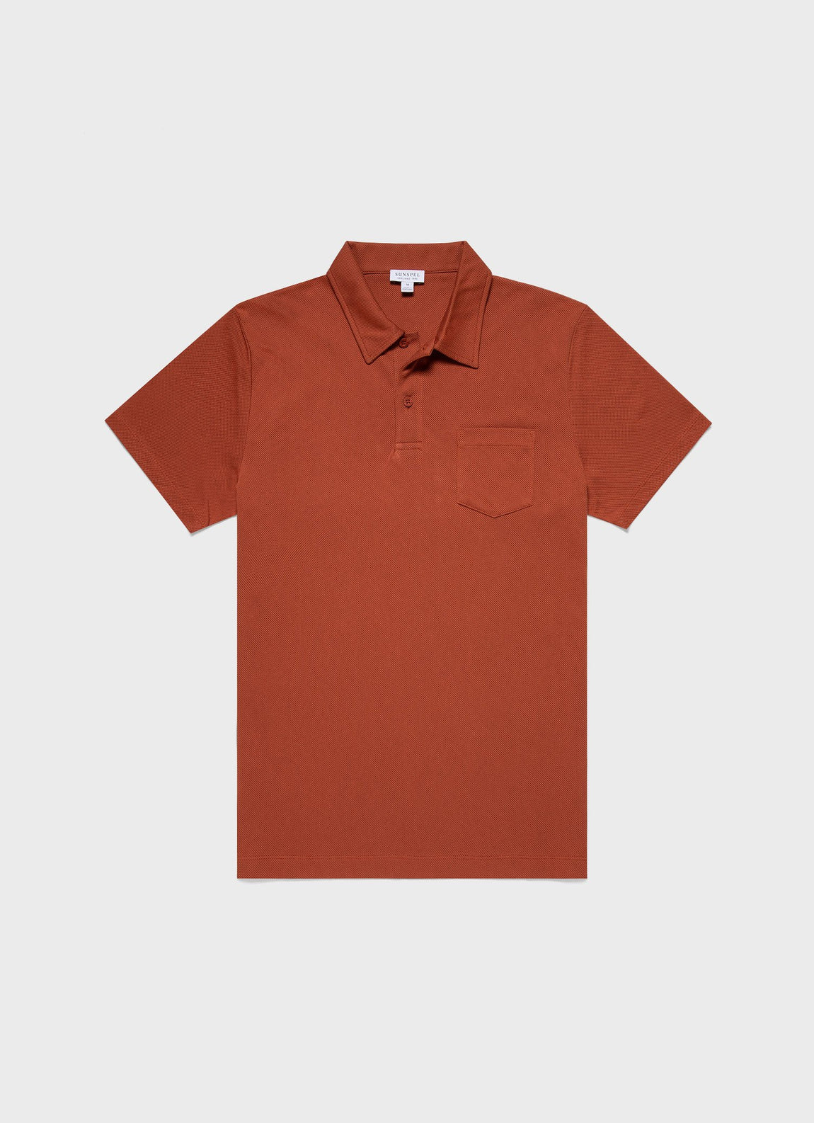 Men's Riviera Polo Shirt in Chestnut