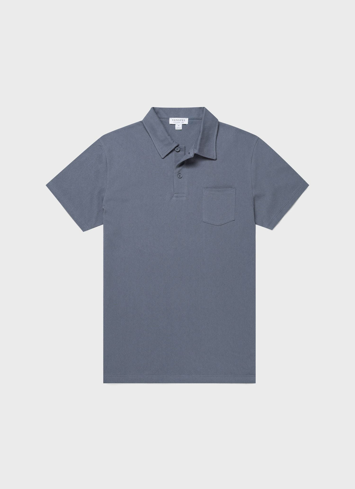 Men's Riviera Polo Shirt in Blue Slate