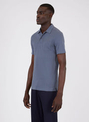 Men's Riviera Polo Shirt in Blue Slate