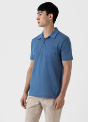 Men's Riviera Polo Shirt in Bluestone