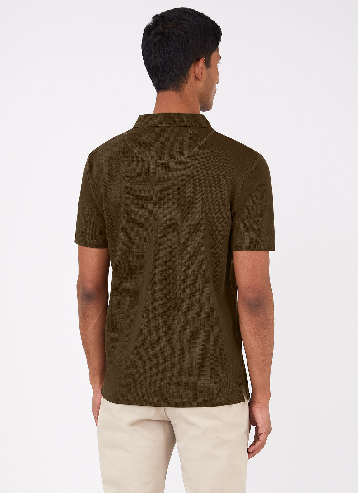 Men's Riviera Polo Shirt in Dark Moss