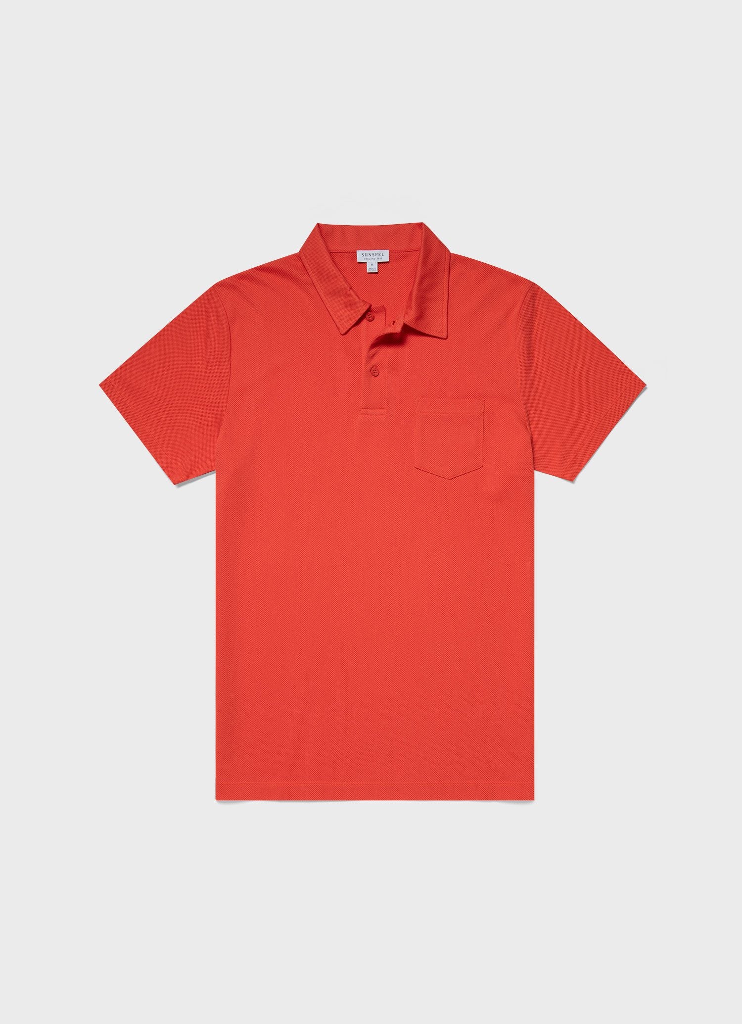 Men's Riviera Polo Shirt in Candy Red